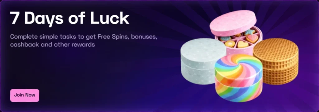 Bonus seven days of luck candy boxes